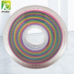 PINRUI 3D tiskárna 1.75mm PLA Rainbow vlákno pro 3D tiskárnu