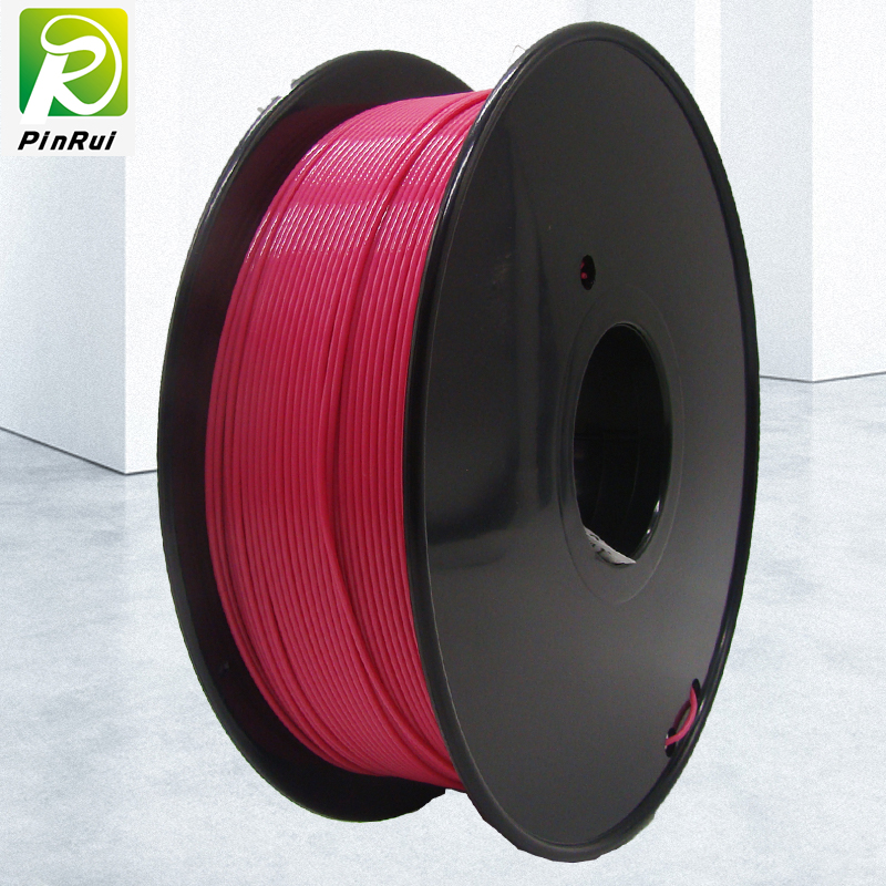 PIRUI Vysoká kvalita 1kg 3D PLA Printer Tiskárna Dark PinkColor