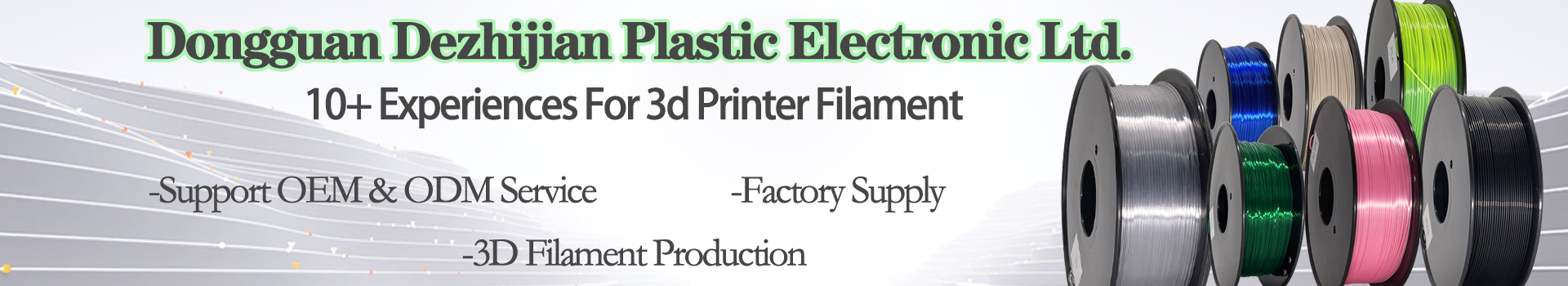 Pinrui 3D tiskárna 1.75mmmpetg vlákno zelená barva pro 3D tiskárnu