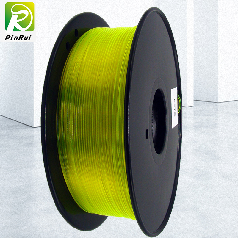 Pinrui 3D tiskárna 1,75 mmpetg vlákna žlutá barva pro 3D tiskárnu